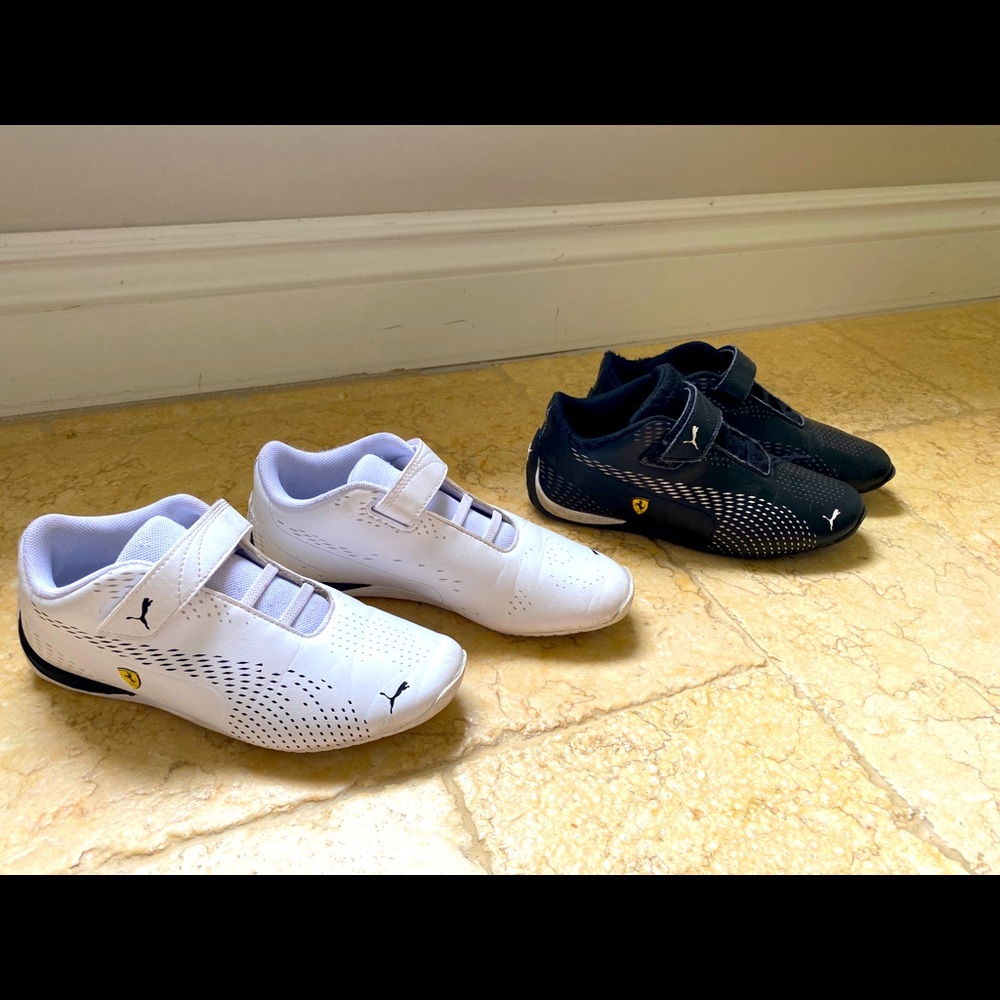 Puma kids shoes.Buy 1 get 1 free!Scuderia Ferrari